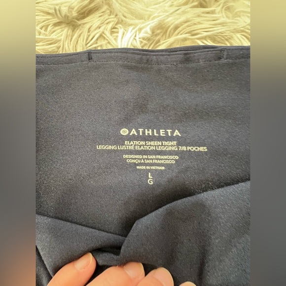 Athleta Elation Sheer Tights - size L - NWT - Picture 6 of 7